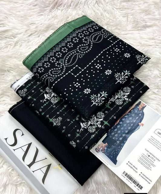SAYA: Premium 3-Piece Printed Collection